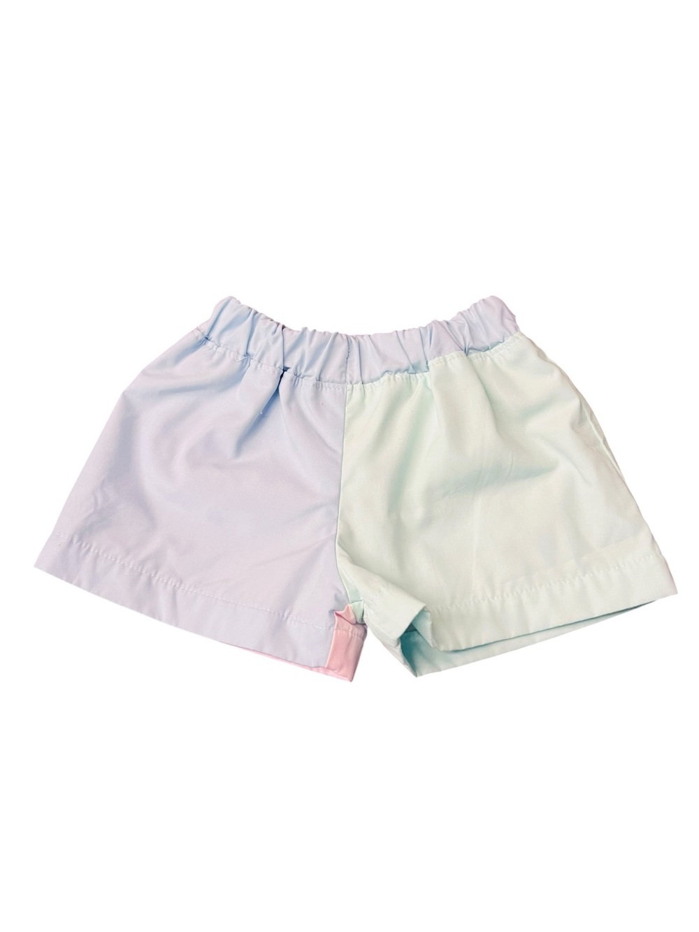 The Beaufort Bonnet Company Pastel Blue, Pink and Mint Colored Baby Shorts